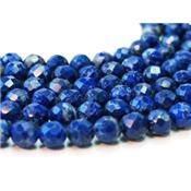 Lapis-lazuli Perle Facettée de 8 mm (Lot de 10 perles)