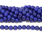 Lapis-lazuli Perle Ronde Lisse Percée 6 mm (Lot de 20 perles)