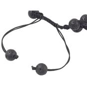 Bracelet 7 Chakras double rang Perles de 8 mm style Shamballa