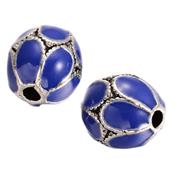 Perle Cloison Bleue de 10 x 10,5 mm env. (Sachet d'une Perle)