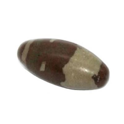Shiva Lingam galet pierre roulée (5 à 6 cm)