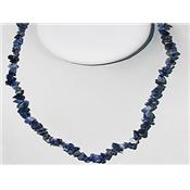 Collier Sodalite en Pierre Baroque