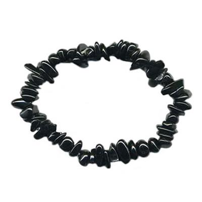 Bracelet en Pierre Baroque - Tourmaline Noire 