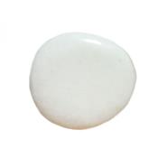 Chrysoprase Citron galet pierre plate (3 à 4 cm)