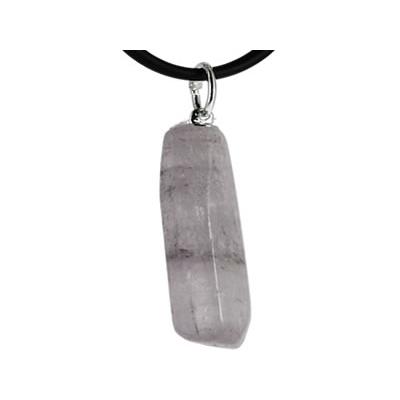 Kunzite Pendentif pierre roulée