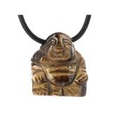 Oeil de Tigre Pendentif Bouddha