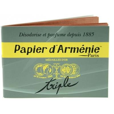 Véritable Papier d'Arménie (Carnet triple de feuilles)