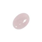 Quartz Rose cabochon pierre polie 18x13 mm