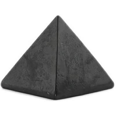 Pyramide en pierre de Shungite base 10 cm