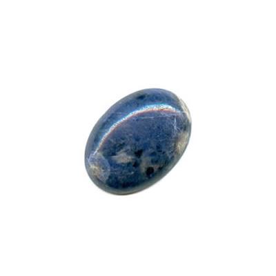 Sodalite cabochon pierre polie 18x13 mm