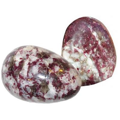 Tourmaline Rose ou Rubellite Gros galet pierre roulée (100 à 150 grammes)
