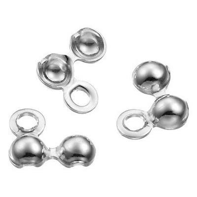 Cache Noeud Crochet 7 mm en Argent 925 (Lot de 5)