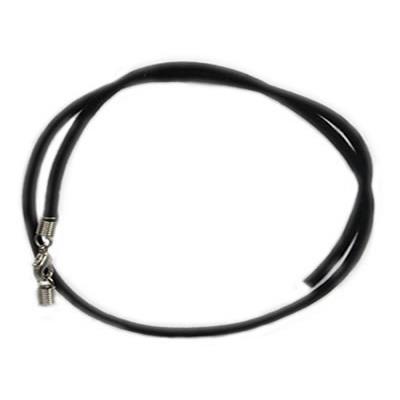 Collier en Velours 3mm Noir de 45 cm avec fermoir mousqueton