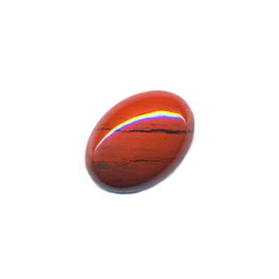 Jaspe Rouge cabochon pierre polie 18x13 mm