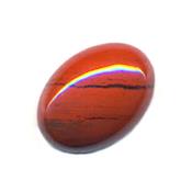 Jaspe Rouge cabochon pierre polie 40x30 mm