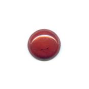 Cabochon rond 8 mm en Jaspe Rouge pierre gemme
