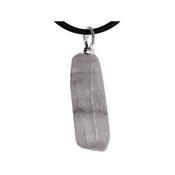 Kunzite Pendentif pierre roulée
