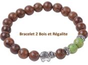 Bijoux Lot de 3 Bracelets Perles MAHRA (Pochette Jute)
