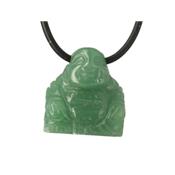 Aventurine Verte Pendentif Bouddha