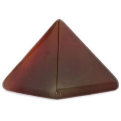 Pyramide en pierre de Cornaline (4 cm)