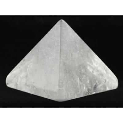 Pyramide en pierre de Cristal de Roche (5 cm)