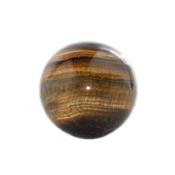 Boule en pierre d'Oeil de Tigre (4 cm) avec socle