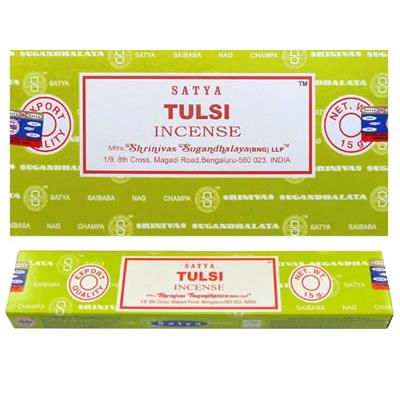 Encens Satya Tulsi (Bâtons 15 grammes)