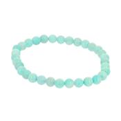 Bracelet en pierre d'Amazonite de Russie Perles 6 mm