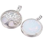 Pendentif Arbre de Vie Opalite