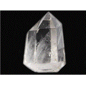 Cristal de Roche Pointe Brute Polie (25 à 50 grammes)