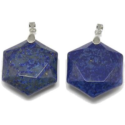 Pendentif Sceau de Salomon en Lapis Lazuli