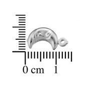 Lune 9,9x7,1 mm en Argent 925