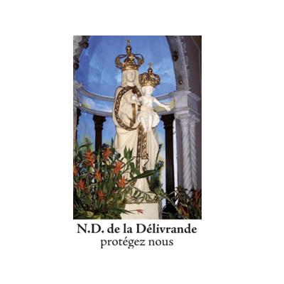 Bougie de Neuvaine avec prière Notre Dame de la Délivrande Liberté