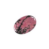 Rhodonite cabochon pierre polie 18x13 mm