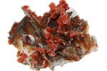Collection Vanadinite sur Baryte