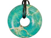 Pendentif Pi Chinois Orgonite 3,5 cm (Pièce unique N°PORPC0213-35)