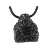 Agate Noire Pendentif Bouddha  