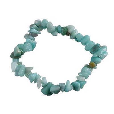 Bracelet en Pierre Baroque - Amazonite du Brésil 