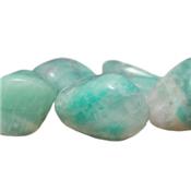 Amazonite du Brésil galet pierre roulée