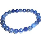 Bracelet Aventurine Bleue en Pierre Boule de 8 mm