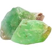 Calcite Verte pierre brute (Sachet de 250 grammes - 4 Pierres naturelles)