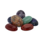 7 Chakras Cabochon Pierres Ovales de 25x18 mm