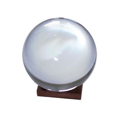 Boule de Cristal de 8 cm avec socle