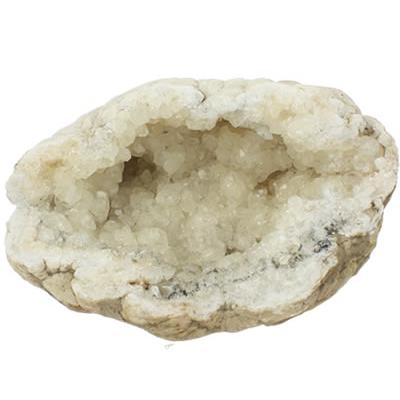 Géode de Calcite Pierre de Collection de 3,1 kilos (MBGCAL01041704) et Orthoceras 14 à 20 cm offert