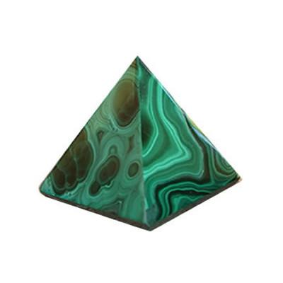 Pyramide en pierre de Malachite (4 cm)
