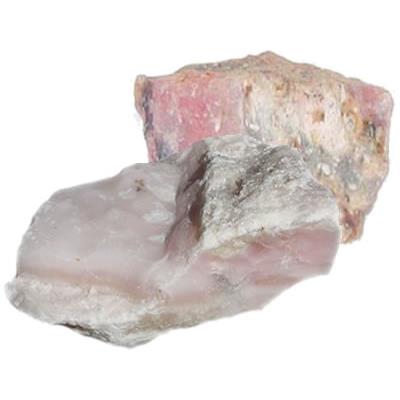 Opale Rose pierre brute (Sachet de 300 grammes - 3 Pierres naturelles)