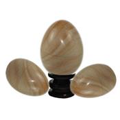 Oeuf en pierre de Paésine (5 cm) avec socle