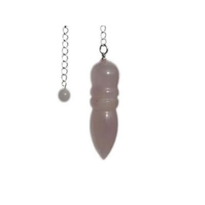 Pendule Egyptien Karnak en Quartz Rose