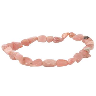 Bracelet Rhodochrosite en Pierres Roulées