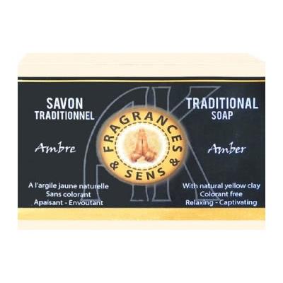 Savon traditionnel Ambre - 100 grammes - Fragrances & sens